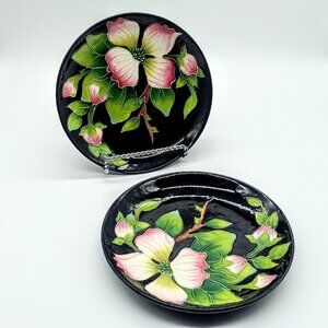 Vintage Blue Sky Clayworks J. McCall Ceramic Plates NWT